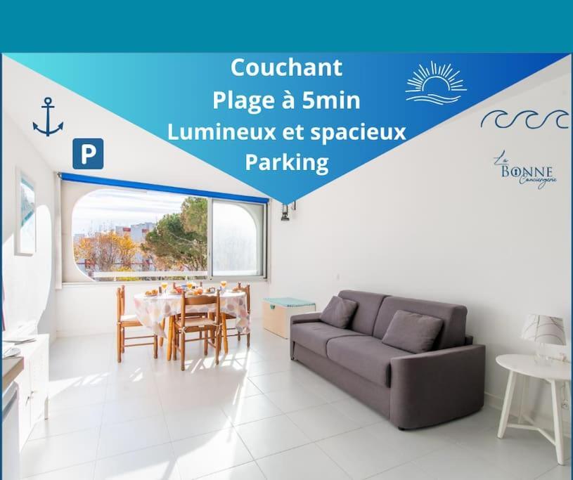 Les Marines De Haute Plage*Lumineux*Parking La Grande Motte Luaran gambar