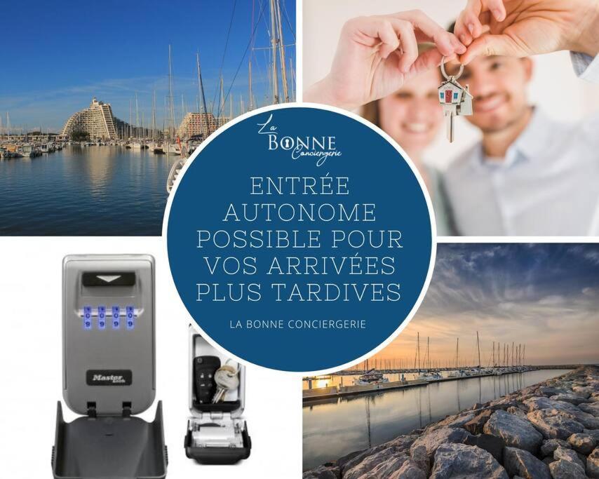 Les Marines De Haute Plage*Lumineux*Parking La Grande Motte Luaran gambar