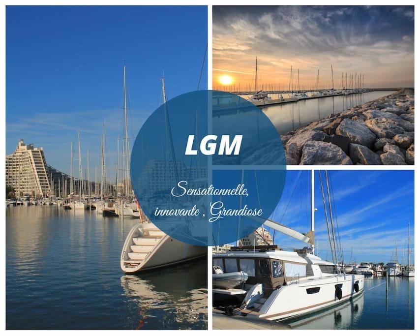 Les Marines De Haute Plage*Lumineux*Parking La Grande Motte Luaran gambar